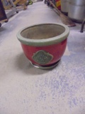 Round Pottery Planter