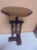Vintage Solid  Wood Side Stand