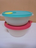 Tupperware 2.5 Cups & 3.5 Cups Bowls w/ Lids