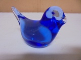 Art Glass Bluebird of Happiness