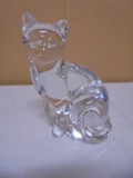 Beautiful Art Glass Cat