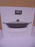 Iko 12in Deep Nonstick Universal Pan w/ Lid