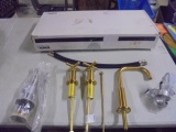 Brand New Kohler Brushed Gold Lavatory Faucet Set