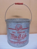 Frabill's Galvinized Full Floating Min-O-Life 480 Minnow Bucket