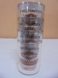 Set of 4 Harley Davidson Shot Glases