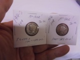 1916 S Mint & 1916 Silver Mercury Dimes
