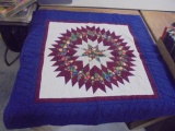 Beautiful Star Pattern Quilt Wall Hanger
