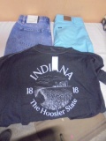 Brand New Pair of Ladies Lee Shorts/Kancan Shorts & Shirt