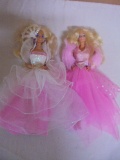 2 Like New Barbie Dolls