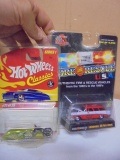 Hotwheels Classic Pit Cruiser & Racing Champions Fire Recue 1:64 Die Cast