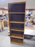 6ft Wooden Bookcase