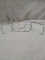 Set of 3 Clear Glass 8”x4.5”x1” Storage Trays