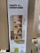 Room Essentials Natural Wood Finish 5 Shelf Bookcase- MSRP $40.00