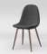 Threshold 34” Dark Grey Copley Upholstered Dining Chair- MSRP $70.00