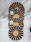 Qty 4 Decorative Tray Qty 1 10”/Qty 1 12”/ Qty 2 14”