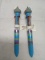 Qty 2 Hershey Kiss Multi Ink Pen 10 colors