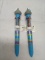 Qty 2 Hershey Kiss Multi Ink Pen 10 colors