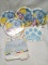 Qty 4- 8ct Plates 6.75”/ qty 1 16ct Napkins/ Qty 1 Pawty Animals Banner