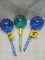 Qty 3- 8” Glass Watering Bulb