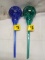 Qty 2-12” Glass Watering Bulb