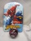 Spiderman kick board and ball