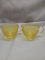 Qty 2 Glass Tea Mug 14.5oz