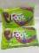 2 Bags of 18 Fruit by The Foot Mini Feet Rolls