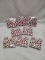 8 Packs of Cakewalk Decorative Napkins
