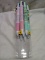 Tub of 8 Assorted Multi-Color Click Jumbo Pens