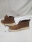 Mens Size 12 Brown IZOD Laced Low Top Boots