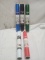 Lot of 5 Assorted Color 36” Adhesive Vinyl Rolls