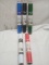 Lot of 5 Assorted Color 36” Adhesive Vinyl Rolls
