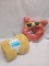 2Pc Comfort Set- (1) 50”x60” Throw Blanket, (1) Decorative Neck Pillow
