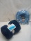 2Pc Comfort Set- (1) 50”x60” Throw Blanket, (1) Decorative Neck Pillow