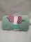 PillowFort 2Pc Set- (1) Checkered Eye Mask, (1) Throw Blanket
