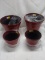 Lot of 4 Assorted Size Planters