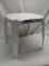 16”T White Composite Stacking Side Table