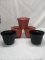 Qty 5-7” Diameter Plastic Pot