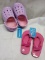 2 Pairs of Toddler Girls Medium (7/8) Sandals