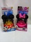 Pair of Disney Junior Mini Bubble Machines- (1) Minnie, (1) Mickey