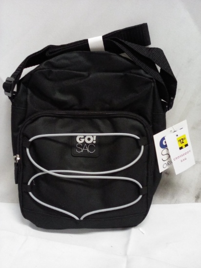 Black GoSac Original Crossbody Bag