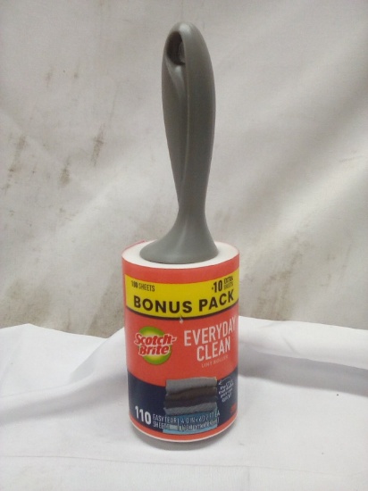 110Cnt Sheet Roll of Scotch-Brite Everyday Clean Lint Roller
