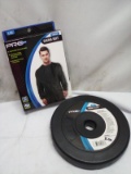 2Pc ProStrength Workout Lot- (1) 5Lbs Weight Plate, (1) Unisex L/XL Sauna Suit