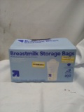 200Cnt Box of Up&Up Pre-Sterilized Breastmilk Storage and Freezing Bags