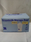 200Cnt Box of Up&Up Pre-Sterilized Breastmilk Storage and Freezing Bags