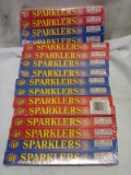 Qty 16 Boxes of Sparklers