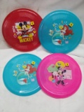 Qty 4 Plastic Glitter Flyer