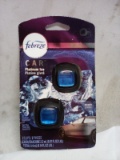 2 Pack of Febreze Platinum Ice Car Vent Clips