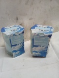Pair of 3oz Club92 Single Wick Candles- Fresh Cotton Skies