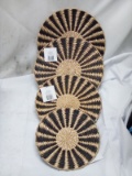 Qty 4 Decorative Tray Qty 1 10”/Qty 1 12”/ Qty 2 14”
